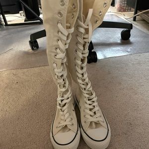 Never Been Worn *rare* Converse Knee High Chuck Taylors, Woman's size 5